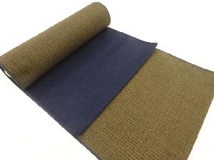 アンティーク　格子模様織出し男物アンサンブル反物